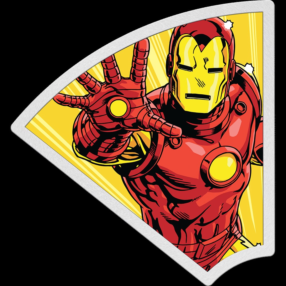 Marvel - Avengers 60th Anniversary - Iron Man 1oz Silver Coin: Marvel - Avengers 60th Anniversary - Iron Man 1oz Silver Coin -- Marvel - Avengers 60th Anniversary - Iron Man 1oz Silver Coin #NGFY25818v8