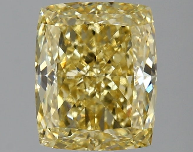 2.51 ctw. VS2 IGI Certified Cushion Cut Loose Diamond (LAB GROWN): 2.51 ctw. VS2 IGI Certified Cushion Cut Loose Diamond (LAB GROWN) -- IGI Certified Cushion Cut Loose Diamond (LAB GROWN) - Weight :- 2.51 ctw; Color :- FANCY; Clarity :-VS2 #NGFY65923v12