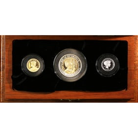 Hawaii 3 Piece Gold-Platinum-Silver Regency Collection 1991