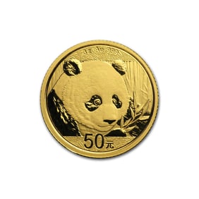 Chinese Gold Panda 3 Gram 2018