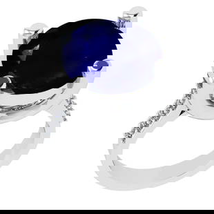 3.25 Ctw VS/SI1 Blue Sapphire And Diamond 14k White Gold Engagement Ring (A: Center Stone Weight : 2.90 Ctw ( Round Cut ) Center Stone Color : Blue Sapphire Stone Setting : Prong Side Diamond Weight Of Ctw 0.35 Ctw Side Stone Color : G-H Stone Clarity : VS/SI1 Stone Setting :