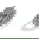3.83 Ctw SI1/SI2 Diamond 14k white Gold Engagement Ring (ALL DIAMOND ARE LA