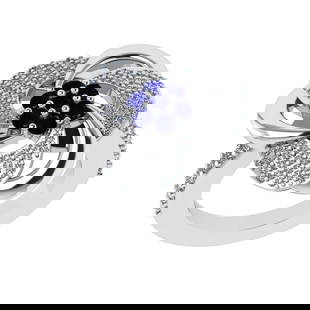 0.90 Ctw VS/SI1 Blue Sapphire and Diamond 14k white Gold Engagement Ring(AL: Center Stone Weight :-0.27 Ctw ( Round Cut) Center Stone Color :-Blue Sapphire Center Stone Setting : Prong Side Diamond Weight Of Ctw :- 0.63 Ctw Color : J-K Clarity : VS/SI1 Daimond Setting : Prong