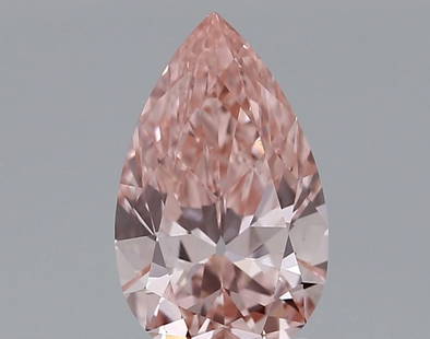 1.33ct VS2 Pear cut IGI Certified Loose Diamond (LAB GROWN): IGI Certified Pear Cut LAB Grown Loose Diamond - Carat Weight: 1.33; Clarity: VS2; Color: Fancy Vivid Pink #NGFY77619v15