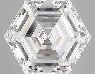 5.55ct VVS2 Hexagon cut IGI Certified Loose Diamond (LAB GROWN): IGI Certified Hexagon Cut LAB Grown Loose Diamond - Carat Weight: 5.55; Clarity: VVS2; Color: D #NGFY66457v15