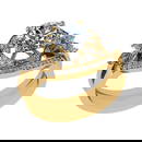 2.17 Ctw SI1/SI2 Diamond 14k Yellow Gold Engagement Ring (ALL DIAMOND ARE L