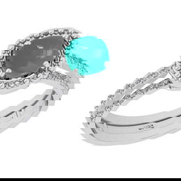1.14 Ctw I2/I3 Emerald And Diamond 14K White Gold Engagement Ring
