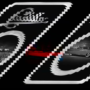 Cadillac Biarritz (1959) Colorized 1 oz Silver w/ TEP: Cadillac Biarritz (1959) Colorized 1 oz Silver w/ TEP #NGFY65130v15