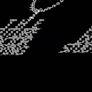 1.92 Ctw VS/SI1 Diamond 10K White Gold Veterinary Doctor theme Pendant (ALL: Total Diamond Weight :-1.92 Ctw (Round cut) Color :- J-K Clarity : VS/SI1 Setting : Prong Metal Weight : Approx 7.40gram 10K White Gold Veterinary Doctor theme Pendant (ALL DIAMOND ARE LAB GROWN )