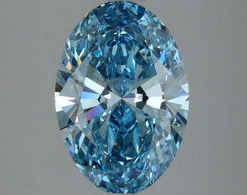 2.59ct Oval Cut Lab Grown Diamond