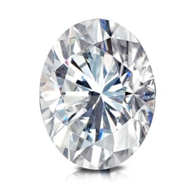 6.08ct Oval Cut Lab Grown Diamond
