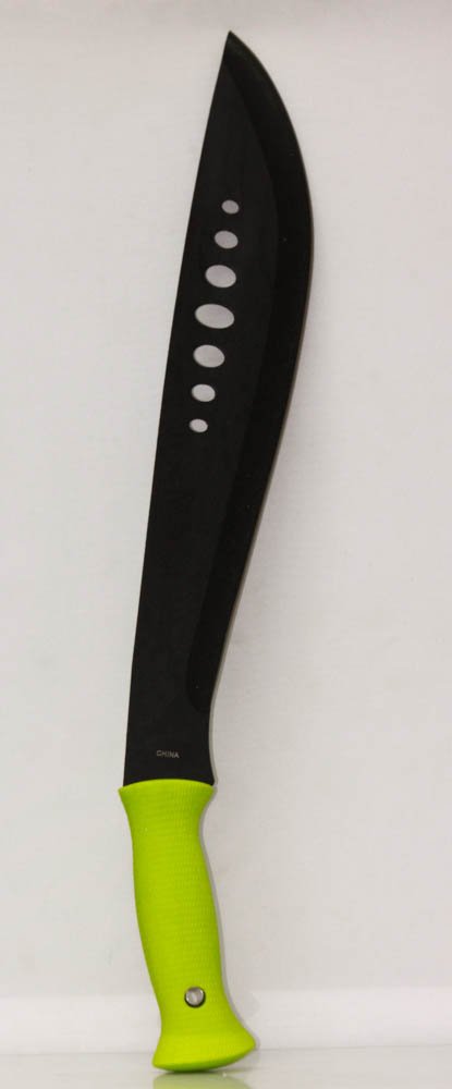MACHETE W/ LIME GREEN HANDLE: MACHETE W/ LIME GREEN HANDLE **|**|** MACHETE W/ LIME GREEN HANDLE