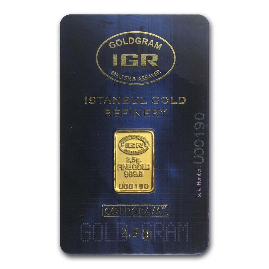 2.5 gram Gold Bar - Istanbul Gold Refinery (Pre-Sale 10: 2.5 gram Gold Bar - Istanbul Gold Refinery (Pre-Sale 10 **|**|** 2.5 gram Gold Bar - Istanbul Gold Refinery (Pre-Sale 10/6)