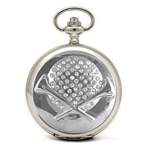 GOLF SERIES GOLD BALL WITH CRYSTALS POCKET WATCH: GOLF SERIES GOLD BALL WITH CRYSTALS POCKET WATCH **|**|** GOLF SERIES GOLD BALL WITH CRYSTALS POCKET WATCH