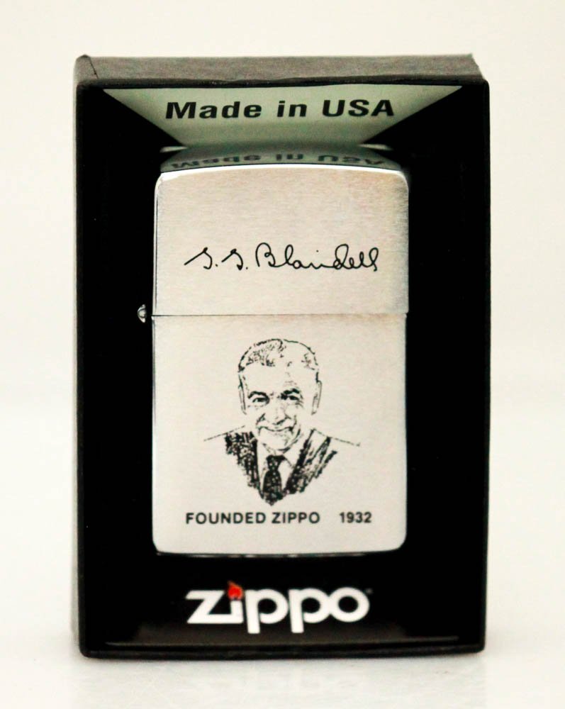COLLECTIBLE GENUINE ZIPPO LIGHTER THE FOUNDER MADE IN U: COLLECTIBLE GENUINE ZIPPO LIGHTER THE FOUNDER MADE IN U **|**|** COLLECTIBLE GENUINE ZIPPO LIGHTER THE FOUNDER MADE IN U.S.A NO LONGER AVAILABLE HIGHLY COLLECTIBLE ITEM