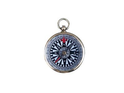 Nautical Solid BrassBlack/White Compass 2": Nautical Solid BrassBlack/White Compass 2" **|**|** Nautical Solid BrassBlack/White Compass 2"