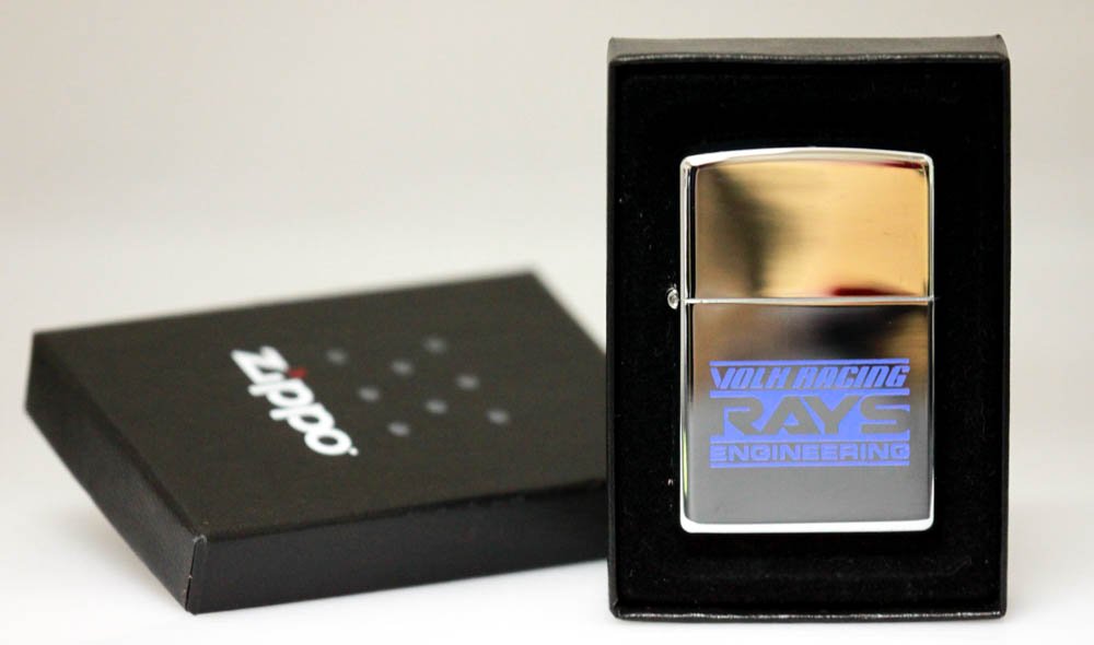 ZIPPO LIGHTER "VOLK RACING RAYS ENGINEERING": ZIPPO LIGHTER "VOLK RACING RAYS ENGINEERING" **|**|** ZIPPO LIGHTER "VOLK RACING RAYS ENGINEERING" MADE IN U.S.A
