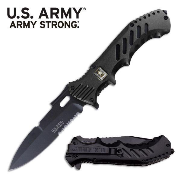OFFICIALLY LICENSED U.S. ARMY SPRING ASSISTED KNIFE: OFFICIALLY LICENSED U.S. ARMY SPRING ASSISTED KNIFE **|**|** OFFICIALLY LICENSED U.S. ARMY SPRING ASSISTED KNIFE