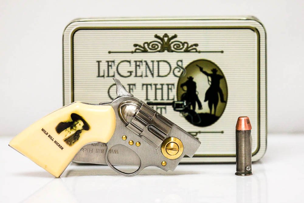 WILD WEST EDITION WILD BILL HICKOK GUN KNIFE W/ BULLET: WILD WEST EDITION WILD BILL HICKOK GUN KNIFE W/ BULLET **|**|** WILD WEST EDITION WILD BILL HICKOK GUN KNIFE W/ BULLET KNIFE