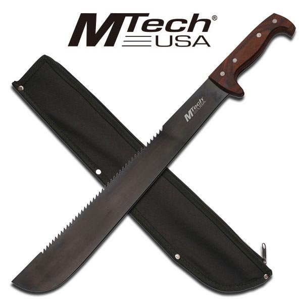 HAND FORGE 23.5" MACHETE W/WOODEN AND HANDLE AND NYLON: HAND FORGE 23.5" MACHETE W/WOODEN AND HANDLE AND NYLON **|**|** HAND FORGE 23.5" MACHETE W/WOODEN AND HANDLE AND NYLON SHEATH