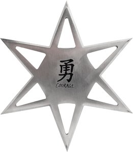 5" SILVER THROWING STAR: 5" SILVER THROWING STAR **|**|** 5" SILVER THROWING STAR