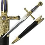 MASONIC BLUE DAGGER W/SCABBARD: MASONIC BLUE DAGGER W/SCABBARD **|**|** MASONIC BLUE DAGGER W/SCABBARD