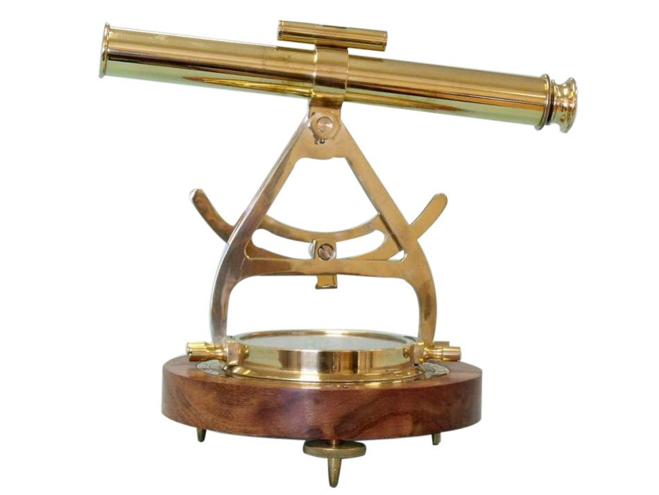 NAUTICAL SOLID BRASS COLLECTIBLE 14" ALIDADE COMPASS: NAUTICAL SOLID BRASS COLLECTIBLE 14" ALIDADE COMPASS **|**|** NAUTICAL SOLID BRASS COLLECTIBLE 14" ALIDADE COMPASS