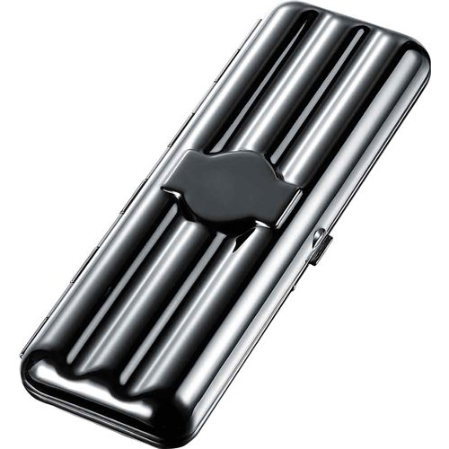 Visol Volker Triple Gun Finish Cigar Case: Visol Volker Triple Gun Finish Cigar Case **|**|** Visol Volker Triple Gun Finish Cigar Case