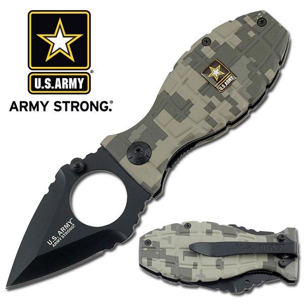 OFFICIALLY LICENSED U.S. ARMY SPRING ASSISTED KNIFE: OFFICIALLY LICENSED U.S. ARMY SPRING ASSISTED KNIFE **|**|** OFFICIALLY LICENSED U.S. ARMY SPRING ASSISTED KNIFE