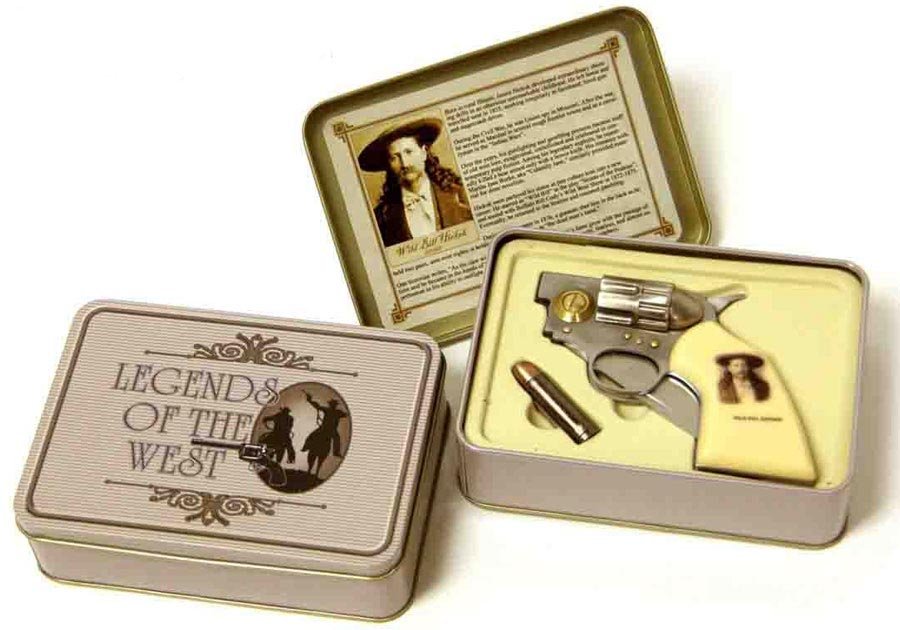 Western Edition Wild Bill Hickok Gun & Bullet Knife Set: Western Edition Wild Bill Hickok Gun & Bullet Knife Set **|**|** Western Edition Wild Bill Hickok Gun & Bullet Knife Set #13248v2