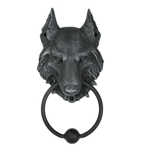 Wolf Garoyle Door Knocker: Wolf Garoyle Door Knocker **|**|** Wolf Garoyle Door Knocker #71031v2