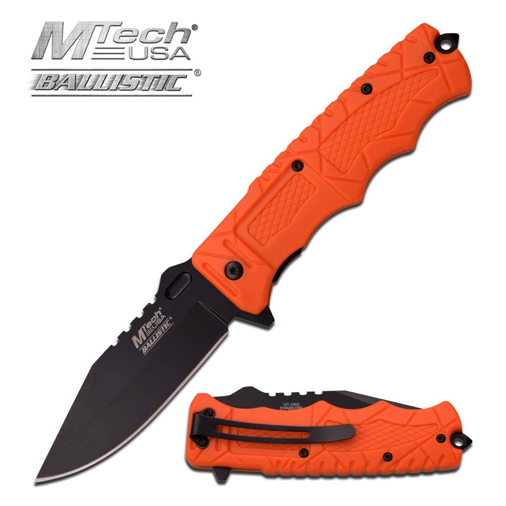 MTECH 8.25" S/A STAINLESS STEEL FOLDING POCKET KNIFE: MTECH 8.25" S/A STAINLESS STEEL FOLDING POCKET KNIFE **|**|** MTECH 8.25" S/A STAINLESS STEEL FOLDING POCKET KNIFE #48502v2