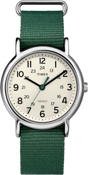 TIMEX CLASSIC WATCH W/GEEN NYLON STRAP: TIMEX CLASSIC WATCH W/GEEN NYLON STRAP **|**|** TIMEX CLASSIC WATCH W/GEEN NYLON STRAP #44649v2
