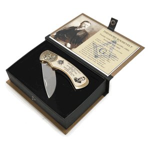 Masonic Teddy Roosevelt Knife: Masonic Teddy Roosevelt Knife **|**|** Masonic Teddy Roosevelt Knife #13228v2
