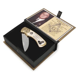 Masonic F. D. Roosevelt Knife: Masonic F. D. Roosevelt Knife **|**|** Masonic F. D. Roosevelt Knife #13229v2