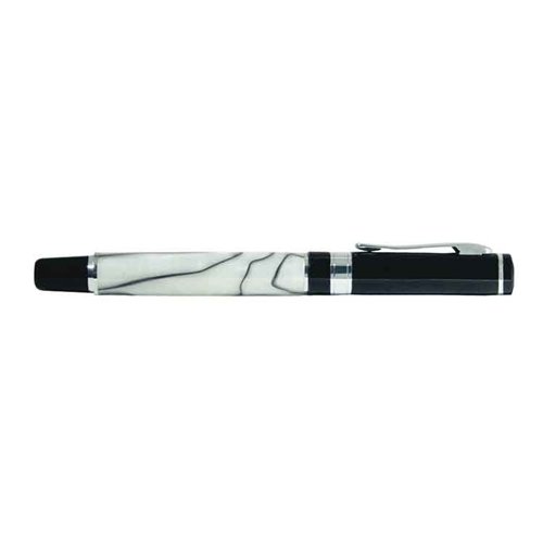 MARBLE OYSTER BLACK ROLLERBALL ZIPPO PEN: MARBLE OYSTER BLACK ROLLERBALL ZIPPO PEN **|**|** MARBLE OYSTER BLACK ROLLERBALL ZIPPO PEN MADE IN U.S.A #14117v2