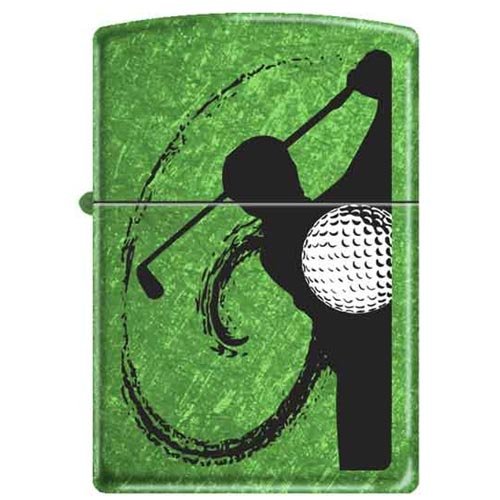 GENUINE ZIPPO THE GOLFERS LIGHTER: GENUINE ZIPPO THE GOLFERS LIGHTER **|**|** GENUINE ZIPPO THE GOLFERS LIGHTER #12967v2