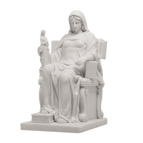 Contemplation of Justice US Supreme Court Marble Finish: Contemplation of Justice US Supreme Court Marble Finish **|**|** H: 7 1/2" #71215v2