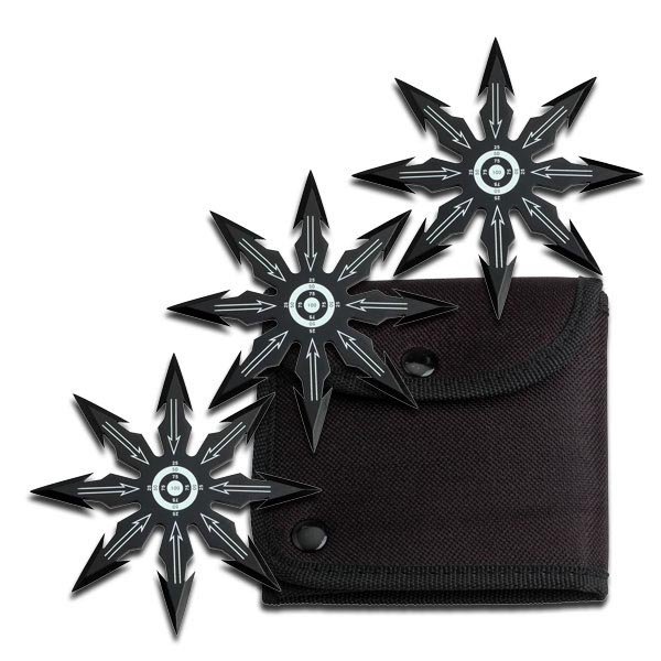 SET OF 3 THROWING STARS: SET OF 3 THROWING STARS **|**|** SET OF 3 THROWING STARS #18250v2