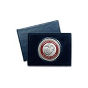 1 oz Silver Round - U.S. Marines (Enameled, w/Box & Cap: 1 oz Silver Round - U.S. Marines (Enameled, w/Box & Cap **|**|** 1 oz Silver Round - U.S. Marines (Enameled, w/Box & Capsule) #48869v2