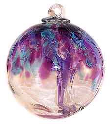 EUROPEAN HAND BLOWN 6" SPIRIT TREE GLASS WITCH BALL: EUROPEAN HAND BLOWN 6" SPIRIT TREE GLASS WITCH BALL **|**|** UNIQUELY HANDCRAFTED EACH WITCH BALL WILL HAVE SLIGHT DIFFERENCES FROM THE PREVIOUS ONE #39642v2