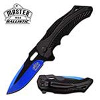 MASTER USA 4.5" CLOSED S/A POCKET KNIFE; STAINLESS STEE: MASTER USA 4.5" CLOSED S/A POCKET KNIFE; STAINLESS STEE **|**|** MASTER USA 4.5" CLOSED S/A POCKET KNIFE; STAINLESS STEEL 3MM THICK BLADE; POCKET CLIP; NYLON FIBER HANDLE #88669v2