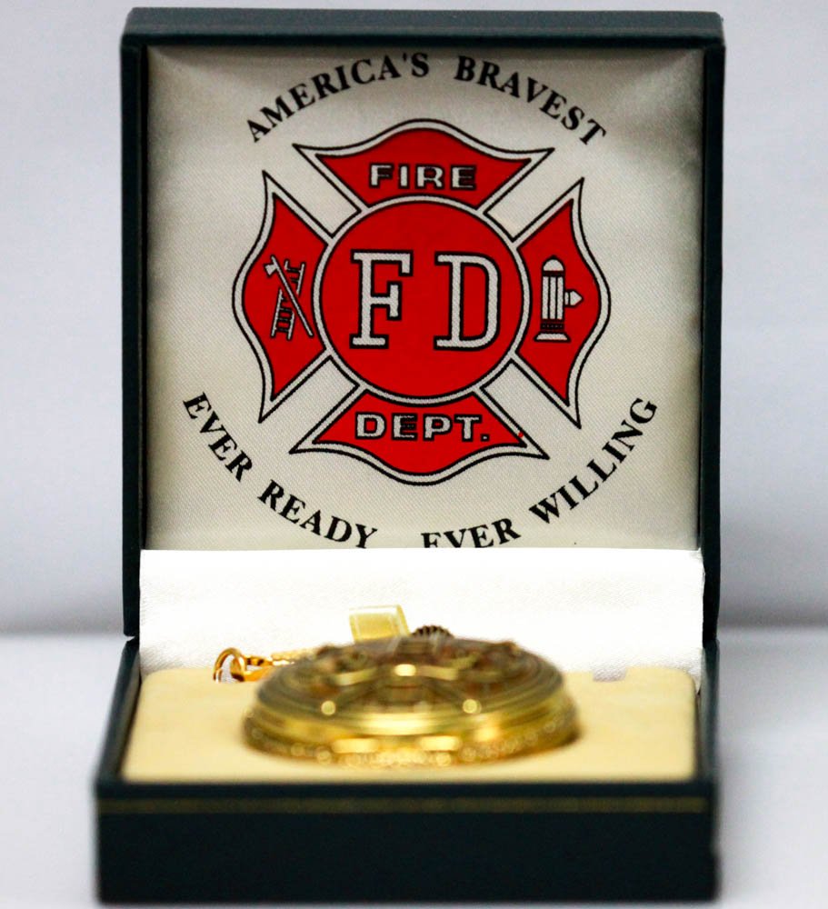 AMERICAN BRAVEST F.D. POCKET WATCH: AMERICAN BRAVEST F.D. POCKET WATCH **|**|** AMERICAN BRAVEST F.D. POCKET WATCH #54520v1