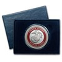 1 oz Silver Round - U.S. Marines (Enameled, w/Box & Cap: 1 oz Silver Round - U.S. Marines (Enameled, w/Box & Cap **|**|** 1 oz Silver Round - U.S. Marines (Enameled, w/Box & Capsule) #49016v2