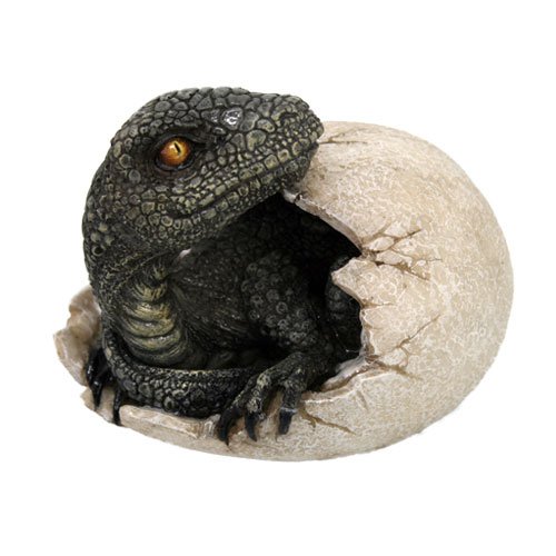Dinosaur Egg: Dinosaur Egg **|**|** Hand Painted Resin 4" #84289v2