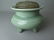 Chinese Celadon-Glazed Porcelain Tripod Censer - 6