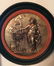 A Bronze Picture of a Lady with Fire, D: 7" , signed by - 2