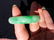 China Jadeite bangle. Diameter 2 3/4 in.""" - 4