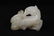 White Jade carved horse and monkey, 1.85"x2.3"x0.8"
