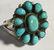 Signed J. Paselente Sterling & Turquoise Ring, Signed